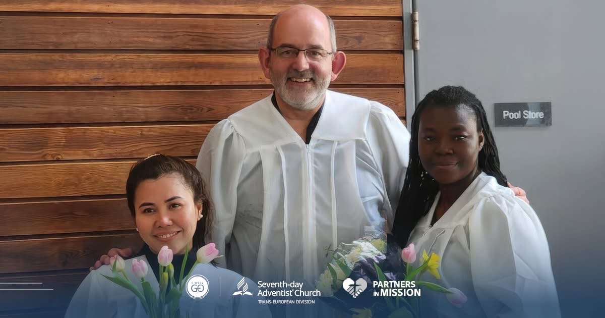 Channel Islands Adventist baptism article image